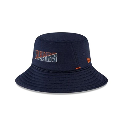 Sapca New Era Chicago Bears NFL Official Summer Sideline Stretch Bucket Hat - Albastri